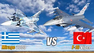 Turkish F-16 vs Greek Mirage 2000