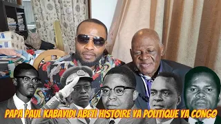 ANCIENT DIGNITAIRE YA ZAIRE PAUL KABAYIDI ABETI HISTOIRE YA CONGO ABIMISI BA REVELATION YA GRAVE VL1