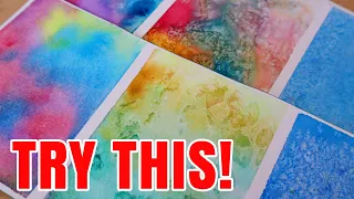 3 Fun and Easy Watercolor Techniques to Try with Kids