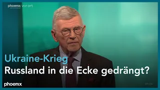 phoenix tagesgespräch mit Egon Ramms & einer militärischen Analyse des Ukraine-Konfliktes, 12.01.23