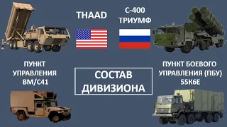 THAAD vs С-400: Сравнение американского и российского противоракетных комплексов