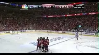 Mike Green OT GAME WINNER 05/04/13 Rangers vs Capitals Stanley Cup Playoffs 2013 NHL