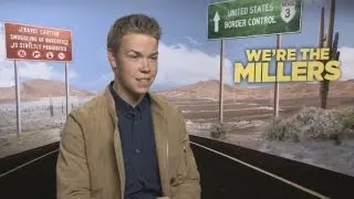 Funny Will Poulter interview for We're The Millers: He talks KISSING Jennifer Aniston & Emma Roberts