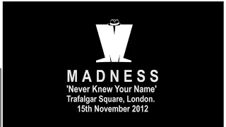 Madness - Never Knew You Name (Live in Trafalgar Square 2012)