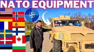 Captured NATO EQUIPMENT In Moscow! AMERICAN VETERAN VISITS PATRIOT PARK!