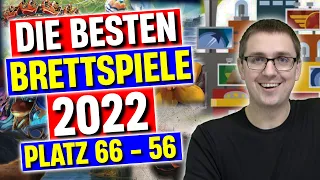 Die BESTEN Spiele des Jahres 2022 - interessante & empfehlenswerte Brettspiele Platz 66 - 56