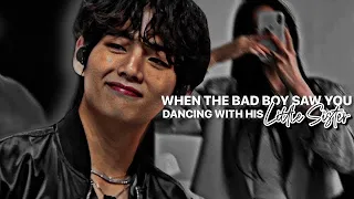 🍂 The bad boy saw you dancing with his little sister || Taehyung Oneshot ||