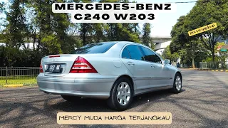 MERCEDES-BENZ C240 W203, MERCY 100 JUTAAN BERLIMPAH FITUR