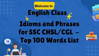 Top 100 Idioms And Phrases TRICK | For CUET/Competitive Exams | CUET 2024/SSC/CGL/Banking @edunatic