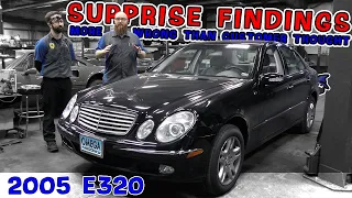 Surprise repairs needed on '05 Mercedes E320! What did the CAR WIZARD find the owner didn't expect?