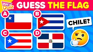 Guess the Flag 🌎🤔 (Multiple Choice Quiz) - PlayQuiz Challenge