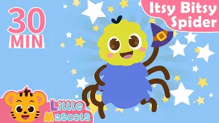 Itsy Bitsy Spider + Baa Baa Black Sheep + more Little Mascots Nursery Rhymes & Kids Songs