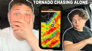 We Chased Tornadoes ALONE!