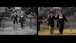 Stan & Ollie | Way Out West Dance | Shot by Shot Comparison