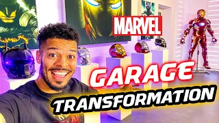 MOST EPIC *MARVEL* GARAGE TRANSFORMATION EVER! 🤯😍 *This will blow your mind*