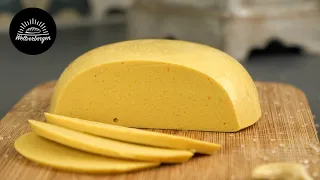 Make cheese yourself without milk in just 1 hour. Vegan