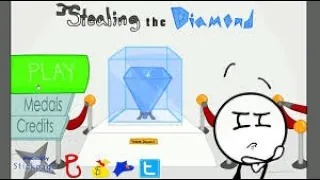 Stealing the Diamond - All choices, fails, & endings w/ credits (No commentary gameplay)