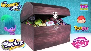 Simon's Blind Bag Treasure Chest #26 | Shopkins Trolls Disney Minecraft | PSToyReviews