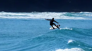 A foil session in Newquay with Tom Earl