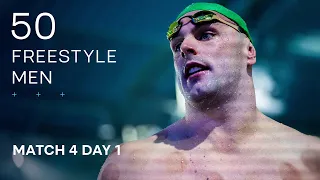 Men’s 50m Freestyle | PLAYOFF MATCH 4 (15/18) DAY 1