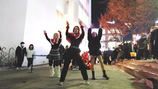 BLACK MIST. BEAUTIFUL FASCINATING. HONGDAE BUSKING MEMORY. ON FREEZING NIGHT.