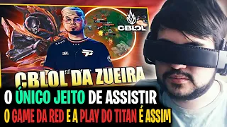 BRONZIOCRE: "PLAY INSANA do TITAN e MONO CHAMPION no CBLOL - CBLOL DA ZUEIRA" | Tockers React