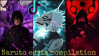 Naruto edits compilation 🔥🔥 || ANIME NATION || Naruto tiktok compilation || Naruto badass moments 9