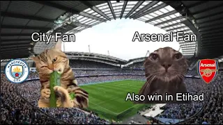 CAT MEMES  Man City vs Arsenal