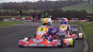 Fulbeck (Lincolnshire Kart Racing Club) karting practice slo-mo