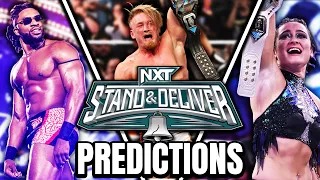 NXT Stand and Deliver 2024 Predictions