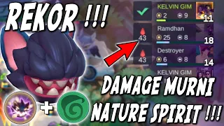 EMANG KALO MAIN NATURE PAKE THARZ 3 SIH GA ADA OBAT ! PANEN BINTANG 3 ! DAMAGE SAMPE 43 !