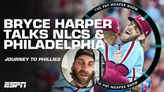 Bryce Harper on Phillies' NLCS advancement, Orlando Arcia staredown & more | The Pat McAfee Show