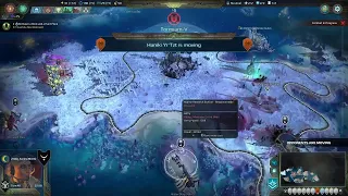 Age of Wonders: Planetfall  Empire mode The Moon Empire  ep  14  planet  Torminm V Tradeing