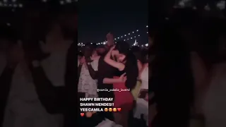 Shawn Mendes And Camila Cabello Kissing On Birthday
