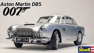 NEW Aston Martin DB5  - Bond 007 Goldfinger - 1/24 Revell Model kit full build