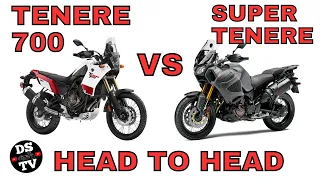 Yamaha Tenere 700 vs Super Tenere ES On and Off Road Comparison