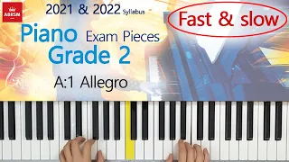 A1 Allegro - ABRSM Piano Grade 2 - 2021&2022 syllabus