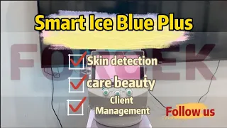 7 in 1 Smart Ice Blue Plus Professional Hydra Facial Machine Electric Bubble Machine 2nd Generation