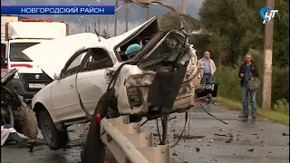 На дороге «Красные Станки – Великий Новгород» произошло серьезное ДТП, погиб один водитель