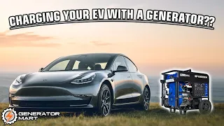 Can You Use A Generator to Charge Your TESLA??