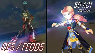 [DFFOO GL] Aranea & Faris Duo Destroys DE5 / FEOD5 ! (999k score / 50 Turns)