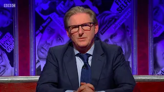 Have I Got a Bit More News for You S61 E2 (19 Apr 21). Adrian Dunbar, Katherine Ryan, Tim Shipman