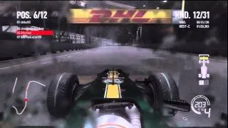 F1 2010 - Liga 2 - Rennen - Marina Bay, Singapur