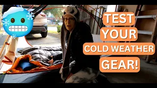 TEST YOUR BACKPACKING GEAR AT HOME FIRST