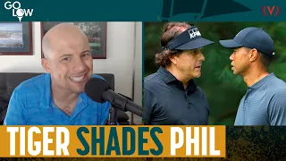 Phil Mickelson 'disaster' continues with Tiger Woods trash talk at PGA Championship | GoLow Golf Pod