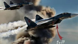 Air Battle! US F-16 pilot Shoots down Russian Su-57. Right in the Skies of the Ukrainian Border