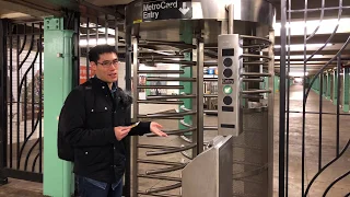 NYC Subway Tourist Trap : The High Entrance/Exit Turnstile Steals Subway Fares!