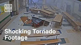 Dramatic Footage of Kansas Tornado Inside Elementary School