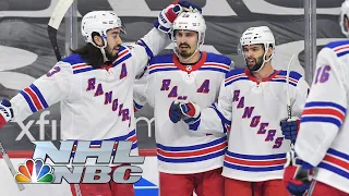 Chris Kreider completes hat trick for Rangers vs. Flyers | NBC Sports