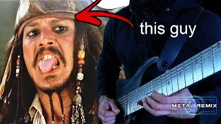 Pirates of the Caribbean - Jack Sparrow’s Theme | ORCHESTRAL METAL COVER by Vincent Moretto